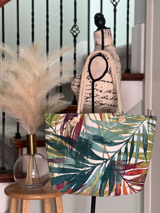 Tropical Beach Tote